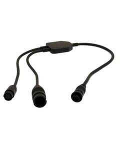 Raymarine AXIOM to Airmar Transducer 9 to 9 pin Adaptor Y Cable