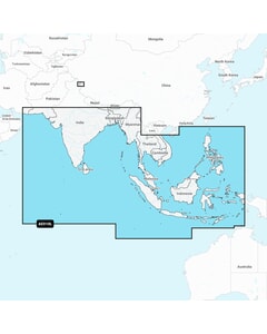 Garmin Navionics + Chart: AE010L - Indian Ocean & South China Sea
