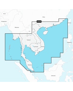 Garmin Navionics + Chart: AE020R - South China & Andaman Seas