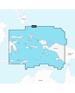 Garmin Navionics + Chart: AE024R - Central W Papua & E Sulawesi