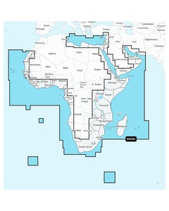 Garmin Navionics + Chart: AF630L - Africa & Middle East