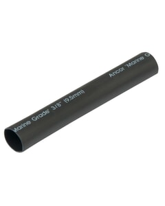 Ancor Heat Shrink Tubing, 48" (122 cm) Long, 1pc-3/8" (9.5 mm)-Black