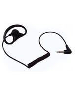 ICOM D-Ring earpiece for ICOM handhelds 3.5mm jack RX Only