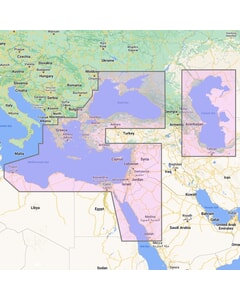 Furuno TimeZero Wide Area Chart: East Mediterranean, Black Sea