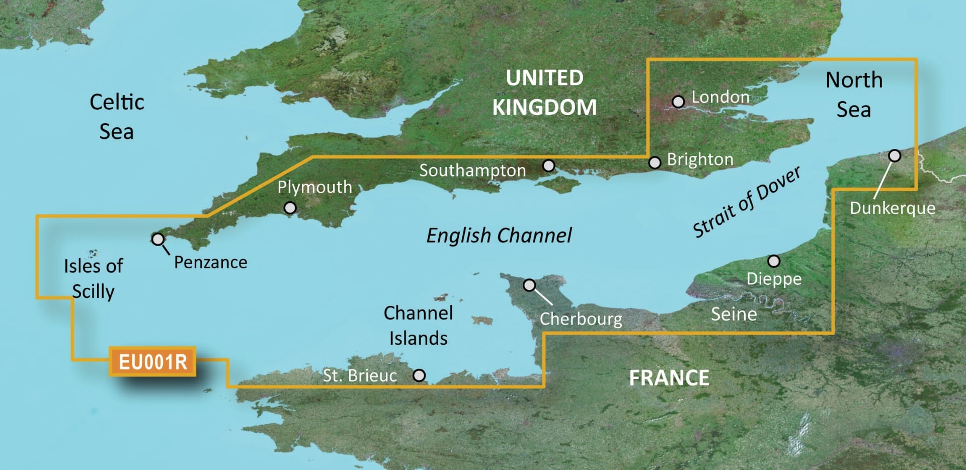 Garmin BlueChart G3 Regular Area - HXEU001R English Channel