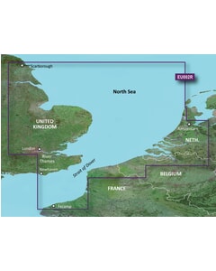 Garmin BlueChart G3 Vision - VEU002R: S/E England-Belux Inland Waters
