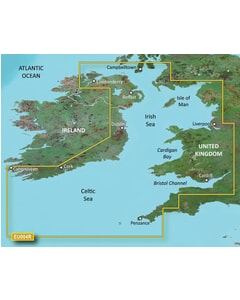 Garmin BlueChart G3 Vision Regular Area - VEU004R Irish Sea