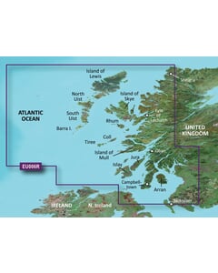 Garmin BlueChart G3 Regular Area - HXEU006R Scotland West Coast