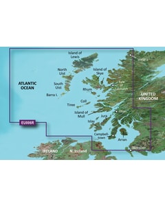 Garmin BlueChart G3 Regular Area - HXEU006R Scotland, West Coast