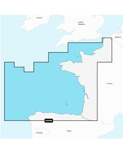 Garmin Navionics+ Chart: EU008R - Bay of Biscay