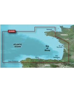Garmin BlueChart G3 Vision Regular Area - VEU008R Bay of Biscay