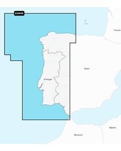 Garmin Navionics+ Chart: EU009R - Portugal & Spain, Northwest