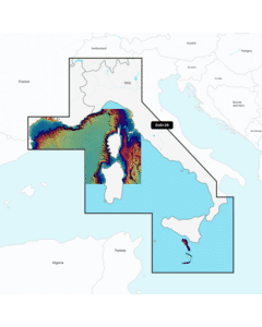 Garmin Navionics Vision+ Chart: EU012R - Med Sea, Central & West