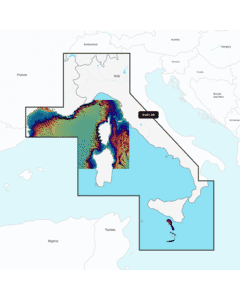Garmin Navionics Vision+ Chart: EU012R - Med Sea, Central & West