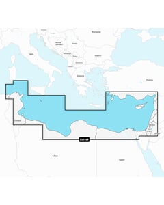 Garmin Navionics+ Chart: EU016R - Mediterranean Sea, Southeast