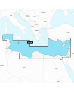 Garmin Navionics Vision+ Chart: EU016R - Mediterranean Sea, Southeast