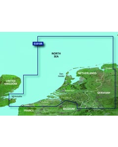 Garmin BlueChart G3 Vision - VEU018R: Benelux Offshore & Inland Waters