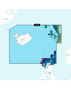 Garmin Navionics Vision+ Chart: EU043R - Iceland to Orkney