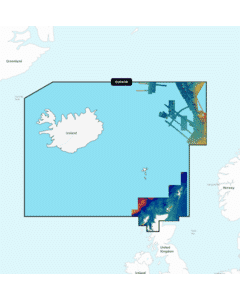Garmin Navionics Vision+ Chart: EU043R - Iceland to Orkney