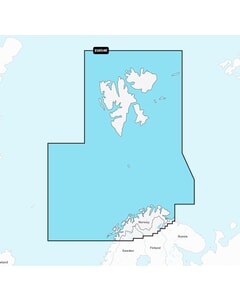 Garmin Navionics+ Chart: EU054R - Norway, Vestfjorden to Svalbard
