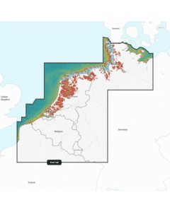 Garmin Navionics Vision+ Chart: EU076R - Benelux & Germany, West