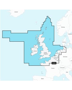 Garmin Navionics+ Chart: EU628L - U.K., Ireland & Holland
