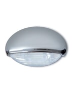 Quick Eyelid Chrome LED Courtesy Light - Daylight White