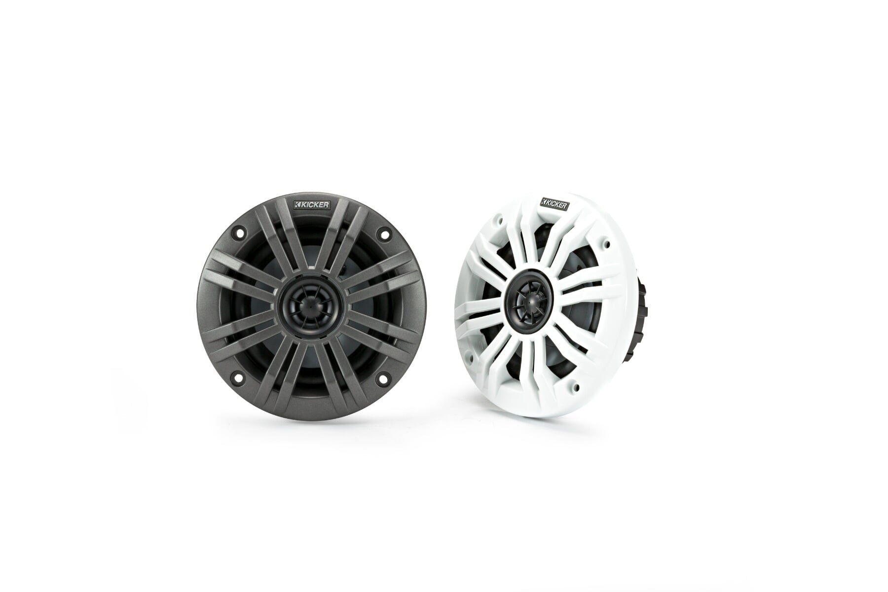 Kicker KM Marine 4" (100 mm) Coaxial Speaker System