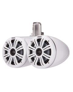 Kicker KMTC Marine Dual 6.5" Coaxial Tower System - White
