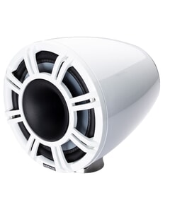Kicker KMFC Marine 11" Flat Mount Horn Tower System - White