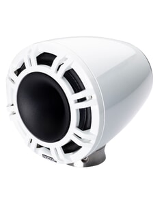 Kicker KMFC Marine 9" Flat Mount Horn Tower System - White