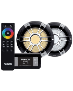 Fusion 6.5" LED Speakers 230W Sports Chrome with Free LED Controller