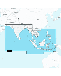Navionics+ Large Chart: AE010L -  Indian Ocean & South China Sea