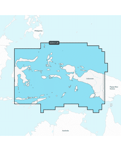 Navionics+ Regular Chart: AE024R -  Central W. Papua & E. Sulawesi