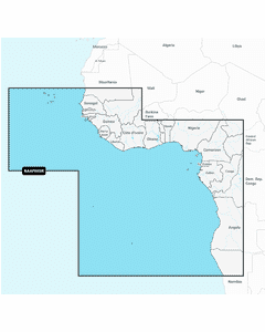 Navionics+ Regular Chart: AF005R - Africa West
