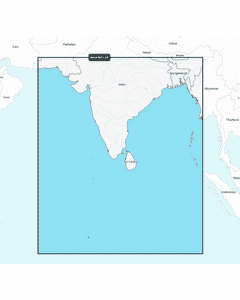 Navionics+ Regular Chart: AW015R - Indian Subcontinent