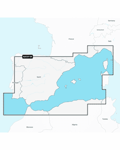 Navionics+ Regular Chart: EU010R - Spain Mediterranean Coast