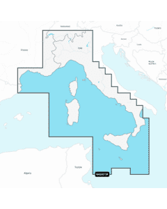 Navionics+ Regular Chart: EU012R -  Mediterranean Sea, Cen. & West
