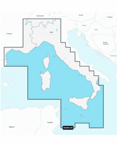 Navionics+ Regular Chart: EU012R - Mediterranean Sea Cen. & West