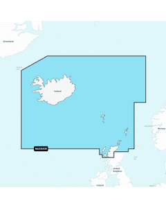 Navionics+ Regular Chart: EU043R -  Iceland to Orkney
