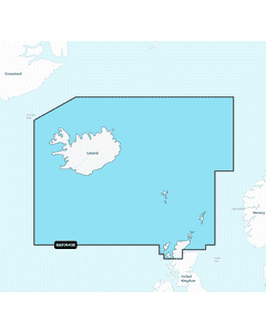 Navionics+ Regular Chart: EU043R - Iceland to Orkney