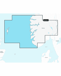 Navionics+ Regular Chart: EU051R - Norway Lista to Sognefjord