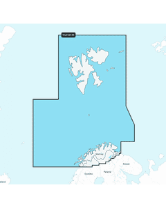 Navionics+ Regular Chart: EU054R -  Norway, Vestfjorden to Svalbard