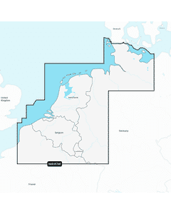 Navionics+ Regular Chart: EU076R -  Benelux & Germany, West