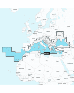 Navionics+ Large Chart: EU643L - Mediterranean & Black Sea