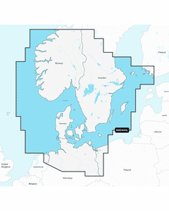 Navionics+ Large Chart: EU645L - Skagerrak & Kattegat