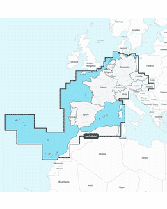 Navionics+ Large Chart: EU646L - Europe Central & West