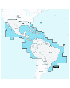 Navionics+ Large Chart: SA004L -  Mexico, Caribbean to Brazil