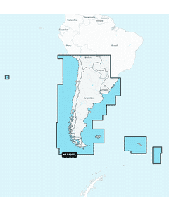 Navionics+ Large Chart: SA005L - Chile Argentina & Easter Isl.