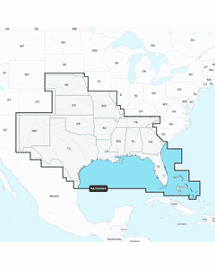 Navionics+ Regular Chart: US006R - US South